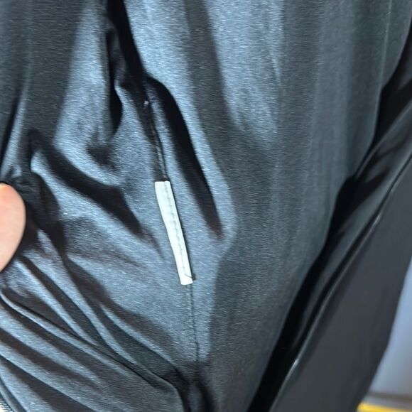 Boss Black Ruched Sheath Dress with 3/4 Sleeves for Cocktail - Picture 6 of 8